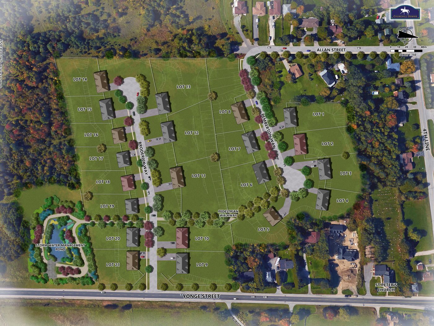 Churchill Downs — Community